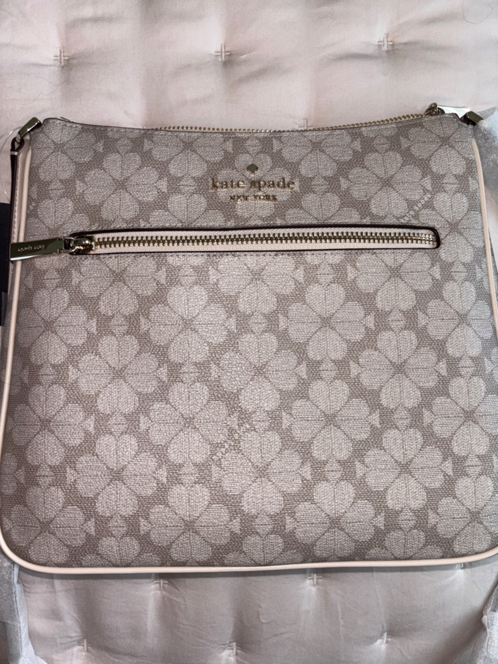 kate spade Light Blush Floral Pattern Crossbody Bag